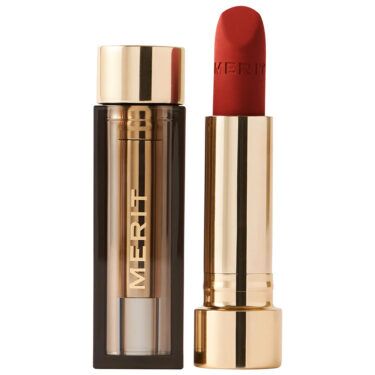 Merit Signature Matte Lipstick in Vermillion