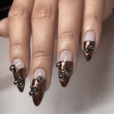industrial brown nails